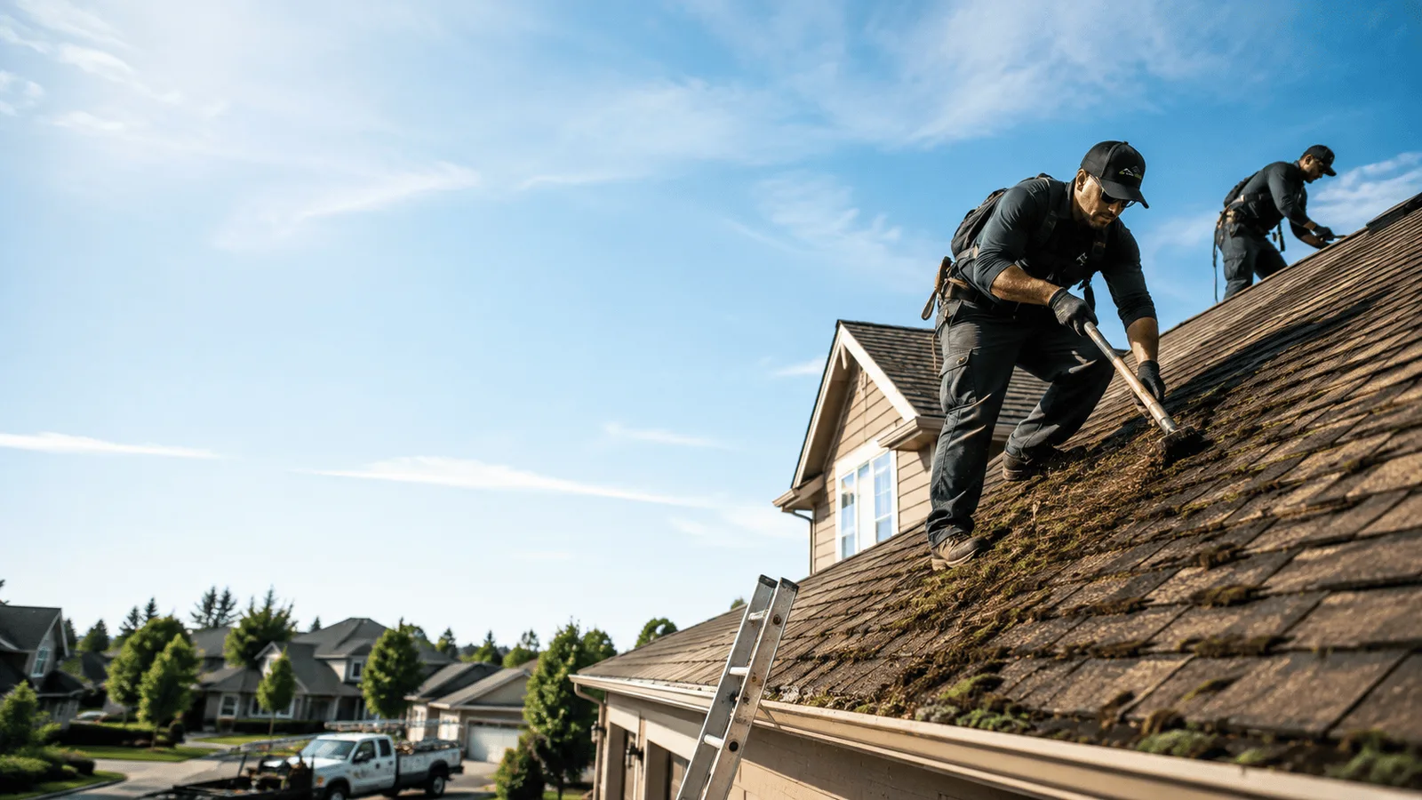 Roof Moss Removal in Alaska near me